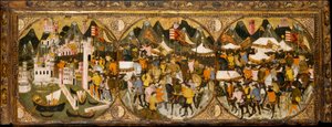The Conquest of Naples, 1381-82 by Italian School